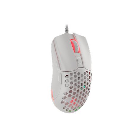 Genesis | Ultralight Gaming Mouse | Wired | Krypton 750 | Optical | Gaming Mouse | USB 2.0 | White | Yes - 6